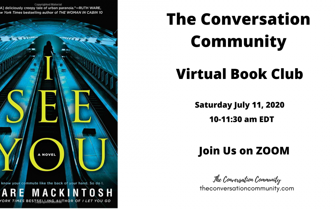 TCC Virtual Book Club: I See You