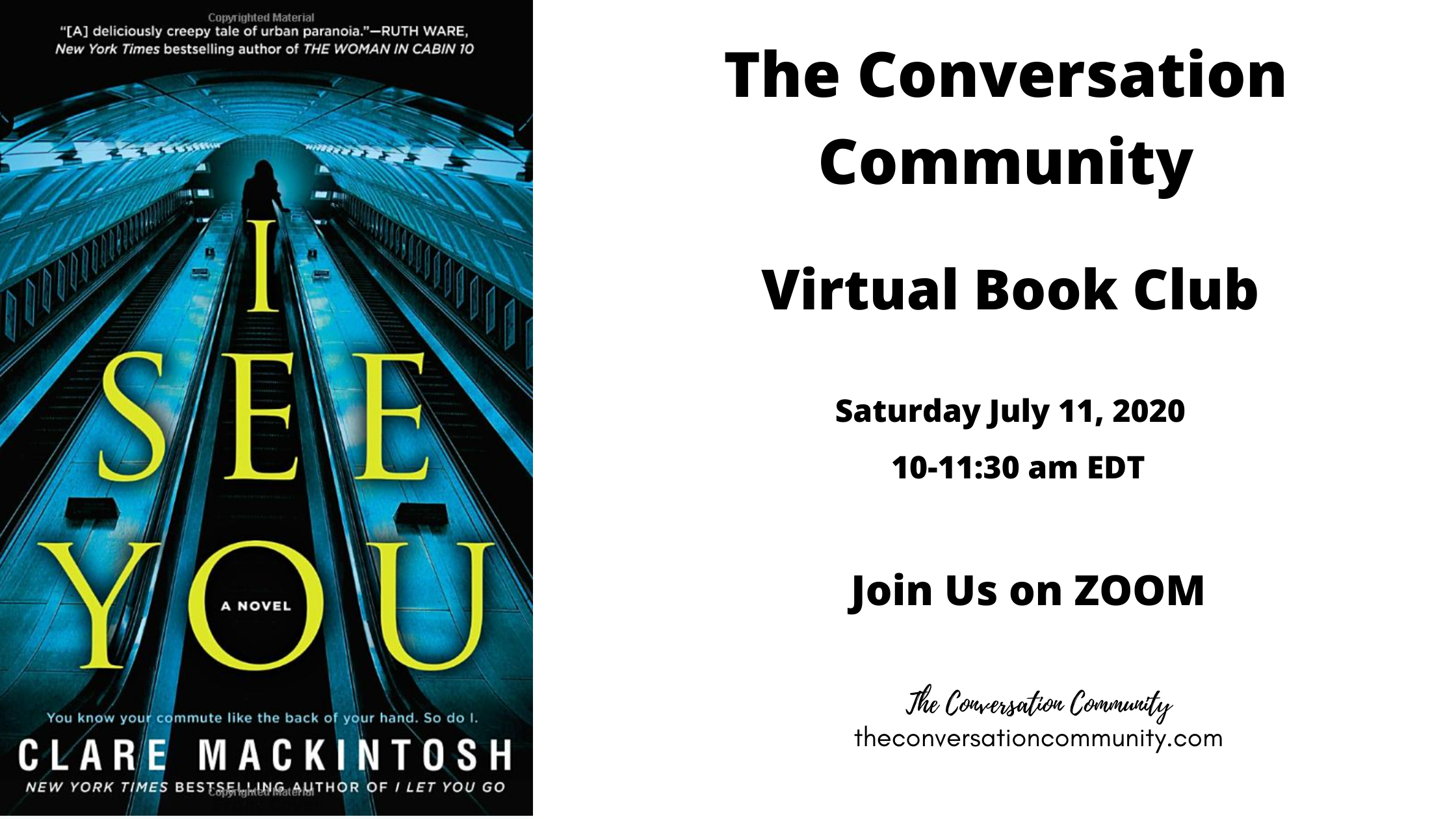 I See You Virtual Book Club